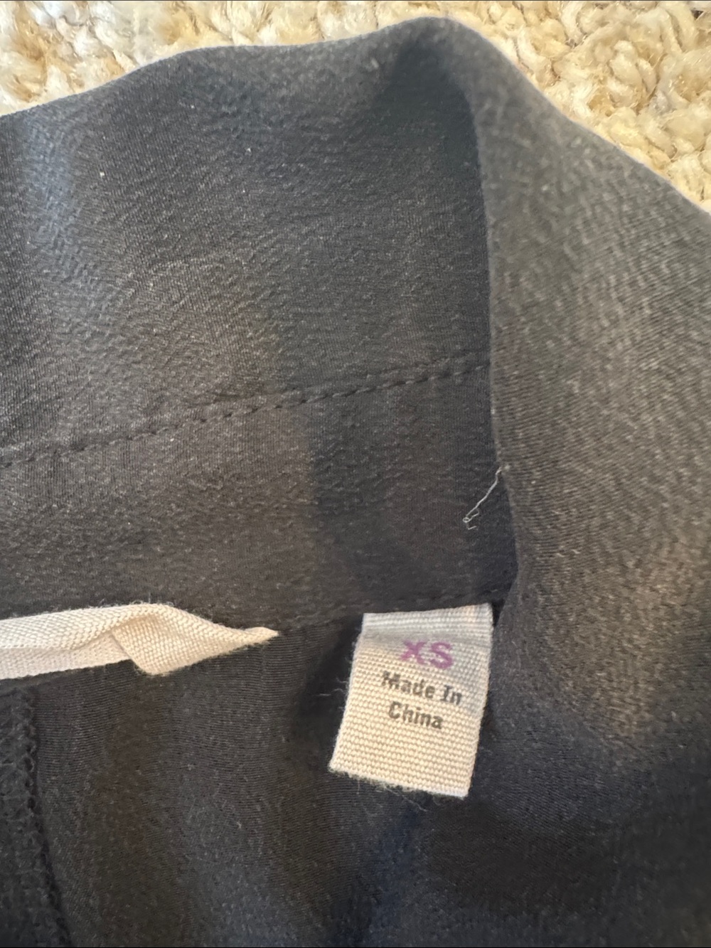 Athleta Black Button-up Top - Picture 2 of 5